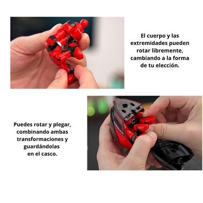 Figura Motociclista Transformable